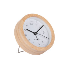 Budík Karlsson KA5923WH Neat Round, 9cm